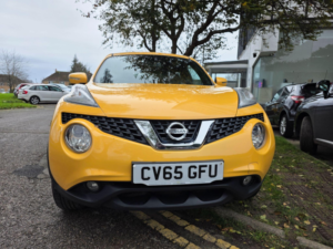 2015 Nissan Juke 1.2 Dig-T Acenta Premium Euro 6 (s/s) 5dr in Yellow — image 5