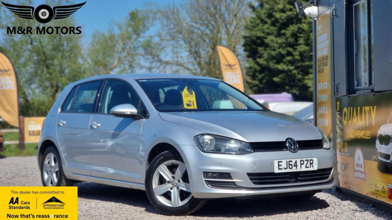 2014 Volkswagen Golf 1.4 Tsi Bluemotion Tech Match DSG Euro 5 (s/s) 5dr in Silver — image 1