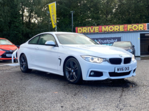 2016 BMW 4 Series 2.0 420d M Sport Coupe 2dr Diesel Manual Euro 6 (s/s) (190 Ps) in White — image 2