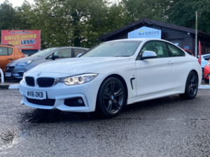 2016 BMW 4 Series 2.0 420d M Sport Coupe 2dr Diesel Manual Euro 6 (s/s) (190 Ps) in White — image 4