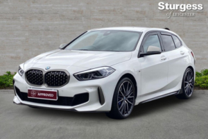 2022 BMW 1 Series 2.0 M135i Auto Xdrive Euro 6 (s/s) 5dr in White — image 3