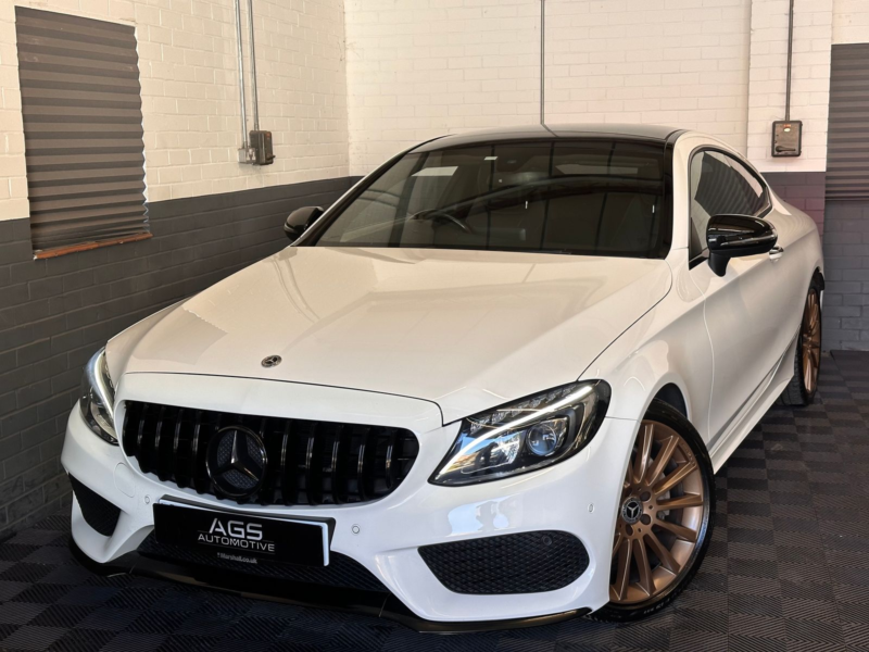 2017 Mercedes-Benz C Class 2.1 C220d Amg Line (premium) Coupe 2dr Diesel G-Tronic+ Euro 6 (s/s) (170 Ps) in White — image 1