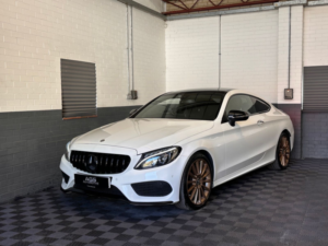 2017 Mercedes-Benz C Class 2.1 C220d Amg Line (premium) Coupe 2dr Diesel G-Tronic+ Euro 6 (s/s) (170 Ps) in White — image 3
