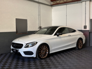 2017 Mercedes-Benz C Class 2.1 C220d Amg Line (premium) Coupe 2dr Diesel G-Tronic+ Euro 6 (s/s) (170 Ps) in White — image 4