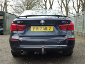 2017 BMW 3 Series Gran Turismo 2.0 318d Luxury Gt 5dr Diesel Auto Euro 6 (s/s) (150 Ps) in Blue — image 5