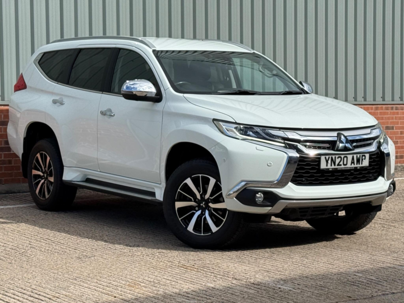 2020 Mitsubishi Shogun Sport 2.4d 4 Auto 4WD Euro 6 5dr in White — image 1