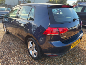 2015 Volkswagen Golf 1.4 Tsi Bluemotion Tech Match DSG Euro 6 (s/s) 5dr in Blue — image 4