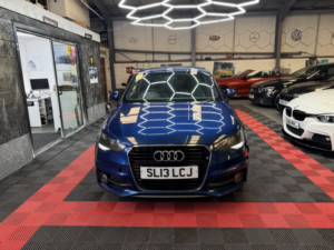 2013 Audi A1 1.6 Tdi S Line in Blue — image 2