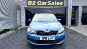 2016 Skoda Fabia 1.2 Tsi Se DSG Euro 6 (s/s) 5dr in Blue — image 3