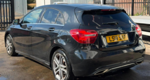 2018 Mercedes-Benz A Class 1.6 A180 Sport Edition 7g-Dct Euro 6 (s/s) 5dr in Black — image 4