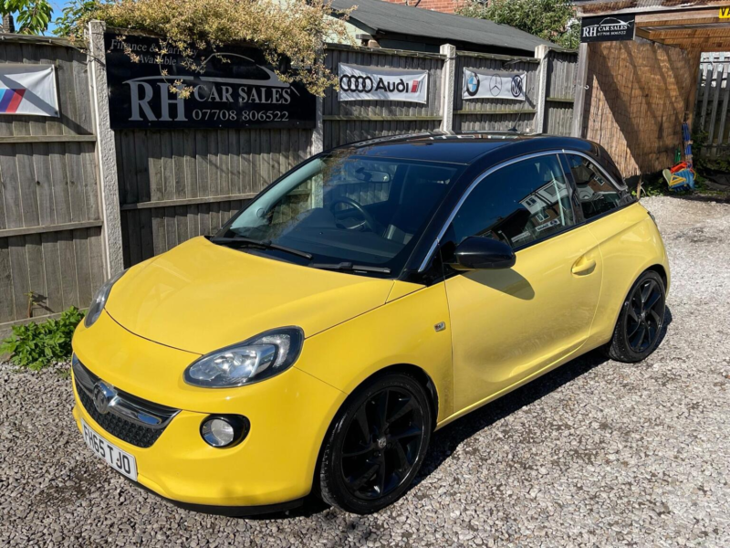 2016 Vauxhall Adam 1.4 16v Slam Euro 5 3dr in Yellow — image 1