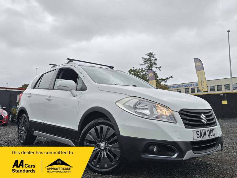 2014 Suzuki Sx4 S-Cross 1.6 Sz4 SUV 5dr Petrol Manual Euro 6 (120 Ps) in White — image 1