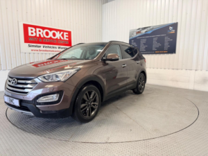 2014 Hyundai Santa Fe 2.2 Crdi Premium Se 4WD Euro 5 5dr (7 Seat) in Brown — image 3