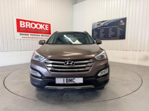 2014 Hyundai Santa Fe 2.2 Crdi Premium Se 4WD Euro 5 5dr (7 Seat) in Brown — image 5