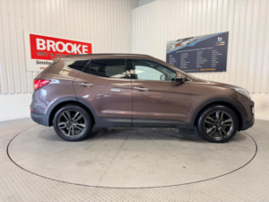 2014 Hyundai Santa Fe 2.2 Crdi Premium Se 4WD Euro 5 5dr (7 Seat) in Brown — image 6