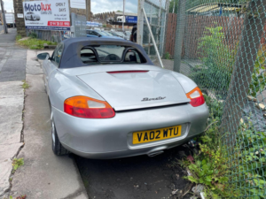 2002 Porsche Boxster 2.7 986 2dr in Silver — image 2