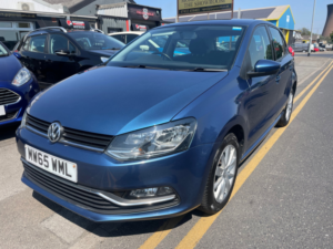2015 Volkswagen Polo 1.4 Tdi Bluemotion Tech Se Hatchback 5dr Diesel Manual Euro 6 (s/s) (75 Ps) in Blue — image 3