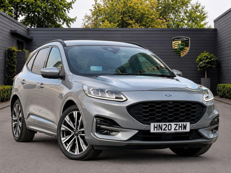 2020 Ford Kuga 2.5 Ecoboost Duratec 14.4kwh St-Line X First Edition CVT Euro 6 (s/s) 5dr in Silver — image 1