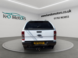 2020 Ford Ranger 2.0 Ecoblue Wildtrak Auto 4WD Euro 6 (s/s) 4dr in White — image 5