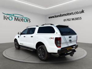 2020 Ford Ranger 2.0 Ecoblue Wildtrak Auto 4WD Euro 6 (s/s) 4dr in White — image 6