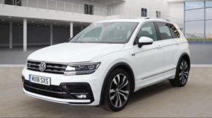 2018 Volkswagen Tiguan 2.0 Tdi R-Line DSG 4 Motion in White — image 2
