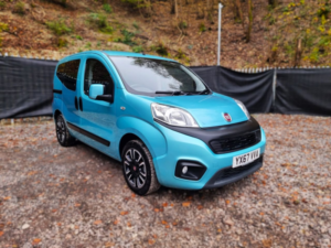 2017 Fiat Qubo Wheelchair Accessible Disabled Access Vehicle Wav in Green — image 4