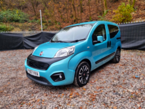 2017 Fiat Qubo Wheelchair Accessible Disabled Access Vehicle Wav in Green — image 5