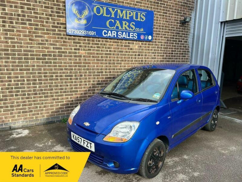 2007 Chevrolet Matiz 1.0 Se 5dr in Blue — image 1