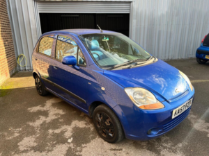 2007 Chevrolet Matiz 1.0 Se 5dr in Blue — image 2