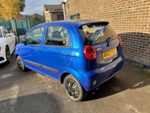 2007 Chevrolet Matiz 1.0 Se 5dr in Blue — image 4