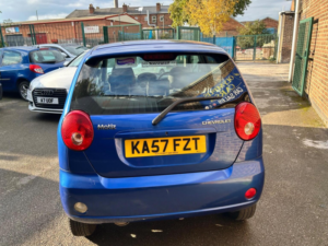 2007 Chevrolet Matiz 1.0 Se 5dr in Blue — image 6