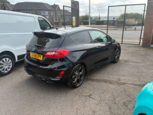 2018 Ford Fiesta 1.0t Ecoboost St-Line Hatchback 3dr Petrol Manual Euro 6 (s/s) (140 Ps) in Black — image 3