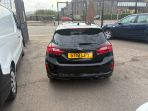 2018 Ford Fiesta 1.0t Ecoboost St-Line Hatchback 3dr Petrol Manual Euro 6 (s/s) (140 Ps) in Black — image 4