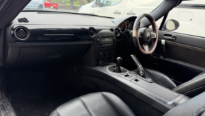 2006 Mazda Mx-5 1.8i Convertible 2dr 12 Months Mot+11 Services+leather in Black — image 2