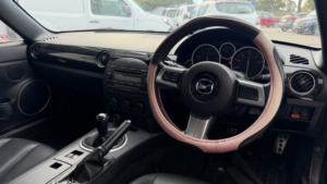 2006 Mazda Mx-5 1.8i Convertible 2dr 12 Months Mot+11 Services+leather in Black — image 4