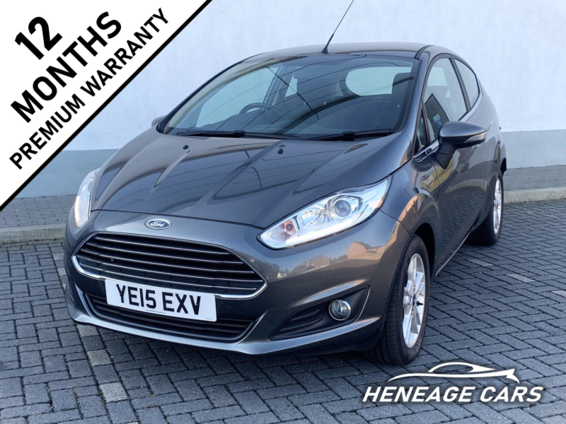 2015 Ford Fiesta 1.2 Zetec 3-Door in Grey — image 1