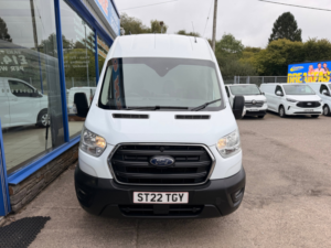 2022 Ford Transit 2.0 350 Ecoblue Trend Panel Van 5dr Diesel Manual Rwd L4 H3 Euro 6 130 Ps in White — image 2
