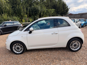 2012 Fiat 500c 0.9 Twinair Lounge Euro 5 (s/s) 2dr in White — image 6