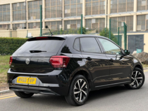 2018 Volkswagen Polo 1.0 Tsi Beats Euro 6 (s/s) 5dr in Black — image 4