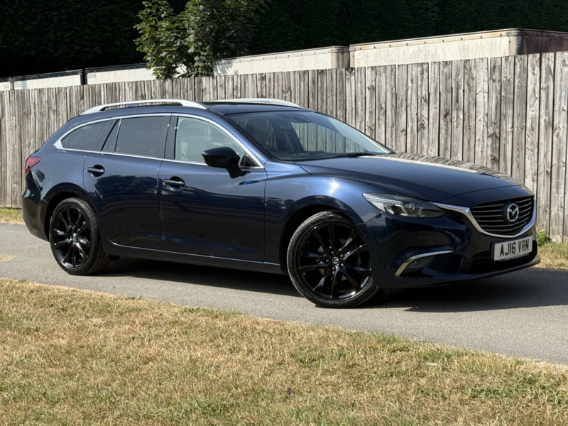 2016 Mazda Mazda6 2.2 Skyactiv-D Sport Nav Estate in Blue — image 1