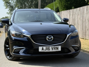 2016 Mazda Mazda6 2.2 Skyactiv-D Sport Nav Estate in Blue — image 2
