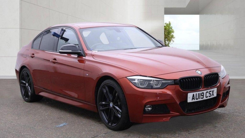 2018 BMW 3 Series 2.0 320d M Sport Shadow Edition Auto Euro 6 (s/s) 4dr in Orange — image 1