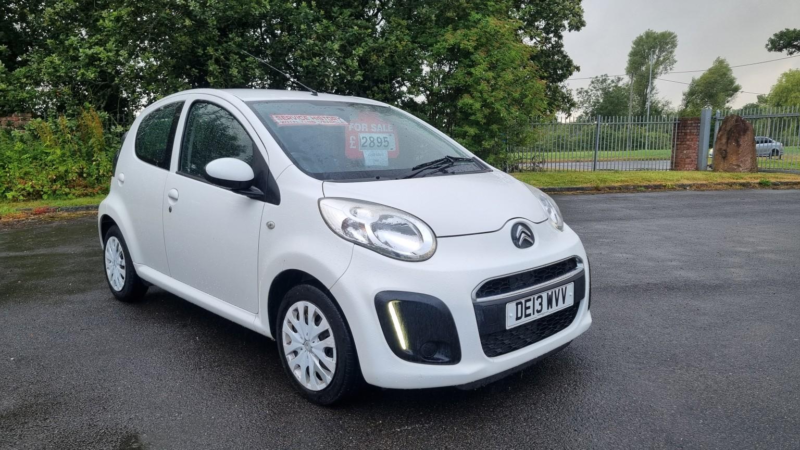 2013 Citroen C1 1.0 I Vtr in White — image 1