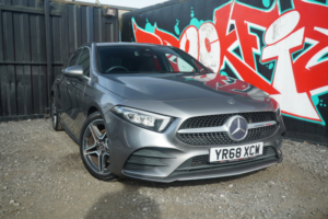 2018 Mercedes-Benz A Class 1.3 A200 Amg Line Hatchback 5dr Petrol 7g-Dct Euro 6 (s/s) (163 Ps) in Grey — image 2