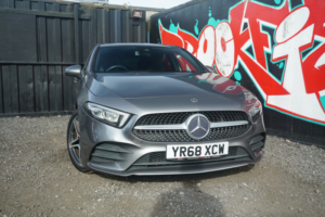 2018 Mercedes-Benz A Class 1.3 A200 Amg Line Hatchback 5dr Petrol 7g-Dct Euro 6 (s/s) (163 Ps) in Grey — image 3
