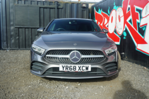 2018 Mercedes-Benz A Class 1.3 A200 Amg Line Hatchback 5dr Petrol 7g-Dct Euro 6 (s/s) (163 Ps) in Grey — image 4