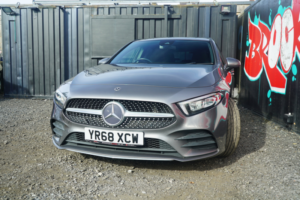 2018 Mercedes-Benz A Class 1.3 A200 Amg Line Hatchback 5dr Petrol 7g-Dct Euro 6 (s/s) (163 Ps) in Grey — image 5