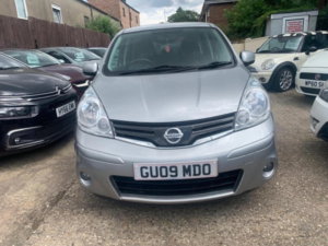 2009 Nissan Note 1.4 16v Acenta Euro 4 5dr in Silver — image 2