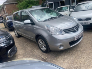 2009 Nissan Note 1.4 16v Acenta Euro 4 5dr in Silver — image 3