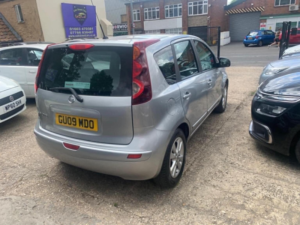 2009 Nissan Note 1.4 16v Acenta Euro 4 5dr in Silver — image 4
